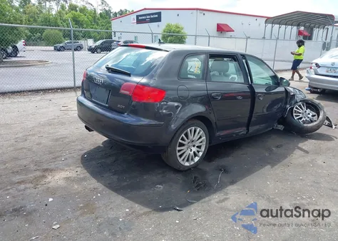 2007 Audi A3 2.0T из США, поврежденный, VIN WAUNF78P47A037018